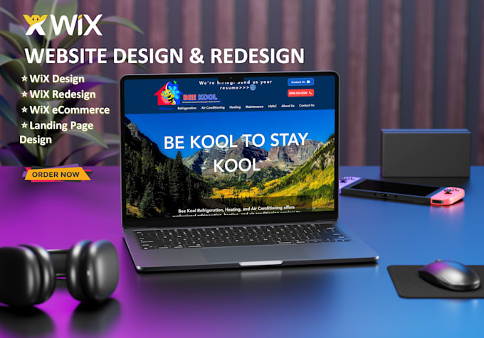 Gig Preview - Design a professional wix website design to ensure the success of your business