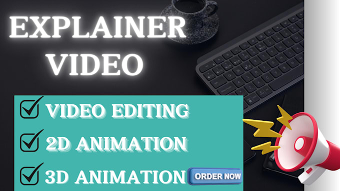 Gig Preview - Create explainer vid eo 2d animation promotional vid eo vid eo ads