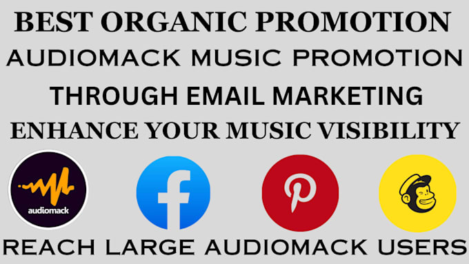 Gig Preview - Create email marketing campaign to shoutout audiomack song