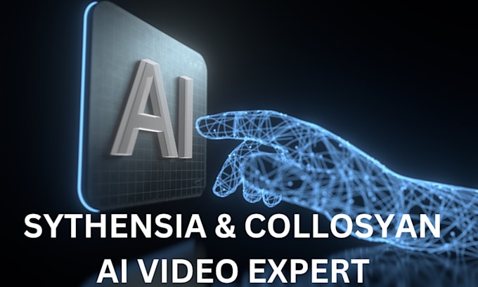 Gig Preview - Do human avatar ai spokesperson explainer videos with sythensia ai colossyan ai