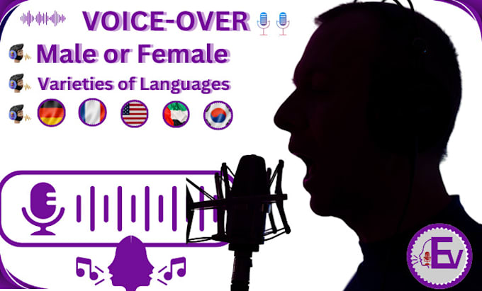 Gig Preview - Do a high quality female male voice over