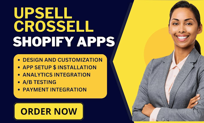 Bestseller - setup shopify upsell crossell releaseit reconvert avada bold ufe easysell apps