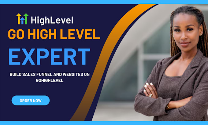 Gig Preview - Build gohighlevel websites and sales funnel, membership on gohighlevel