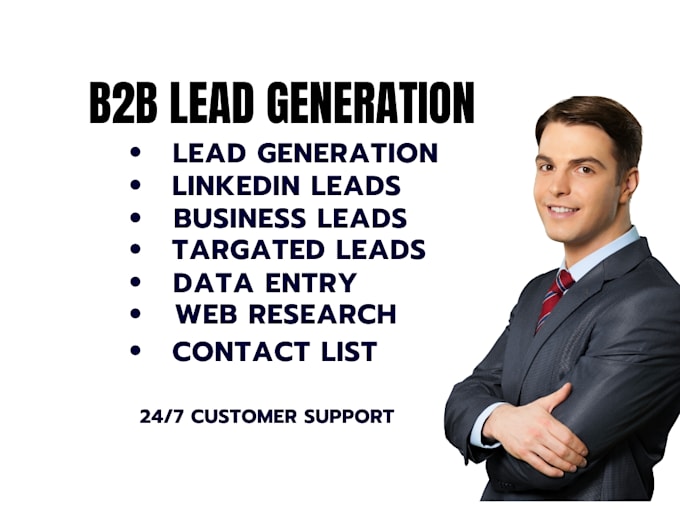 Bestseller - do b2b lead generation services for all industries