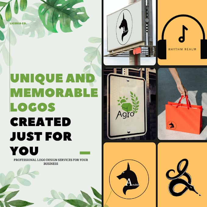 Gig Preview - Design a beautiful logo for your business or brand