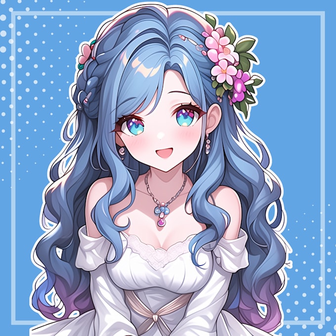 Bestseller - draw pfp anime illustrations and fanart vtuber in my art style