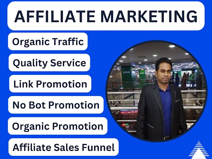 Gig Preview - Promote affiliate marketing, do sales funnel clickbank amazon website sales