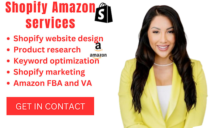 Bestseller - be amazon fba virtual assistant shopify store manager do shopify marketing