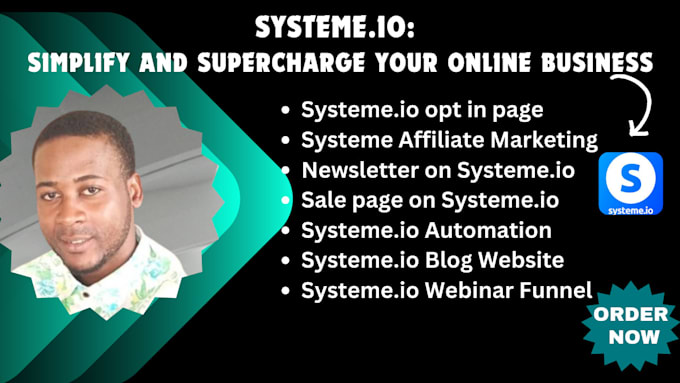 Gig Preview - Create a converting sales funnel systeme io landing page sales funnel design