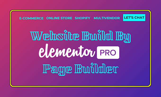 Gig Preview - Rebuild or build wordpress website with elementor pro