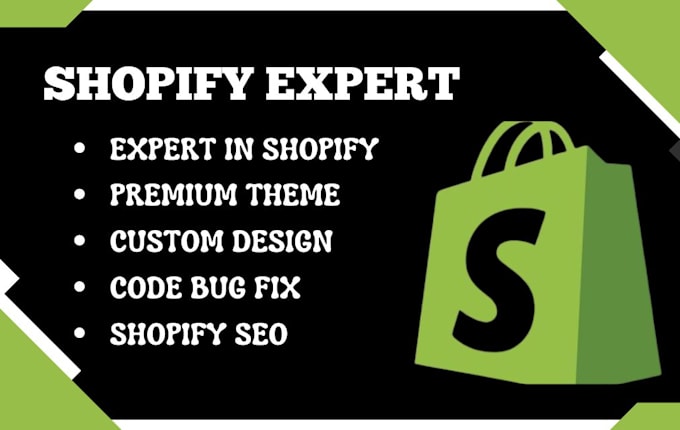 Gig Preview - Do shopify custom coding, bug fix, shopify development, theme customization