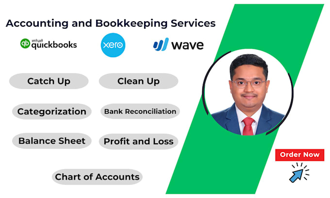 Bestseller - do bookkeeping and accounting using quickbooks and xero