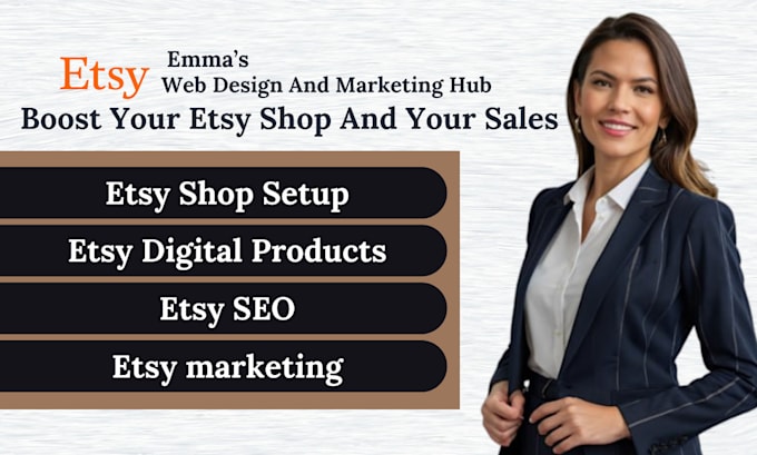 Bestseller - do etsy shop setup etsy digital product etsy shop  etsy seo etsy digital product