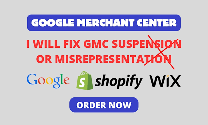 Bestseller - fix google merchant center suspension fix misrepresentation product disapproval