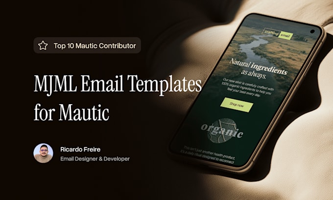 Gig Preview - Create mjml email templates for mautic