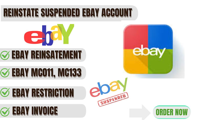 Gig Preview - Reinstate your suspended ebay, etsy, amazon account reinstatement