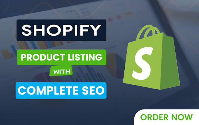 Gig Preview - Do shopify product listing with complete SEO to boost your sales