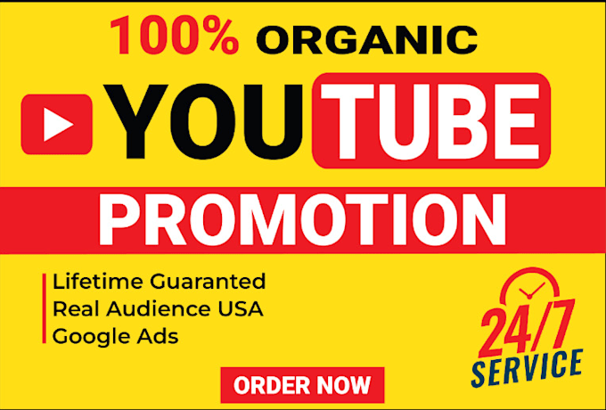 Gig Preview - Do super fast organic youtube video promotion