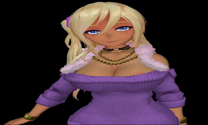 Gig Preview - Model and rig custom vrchat avatar, vr character, vtuber, 3d avatar, furry, vrc