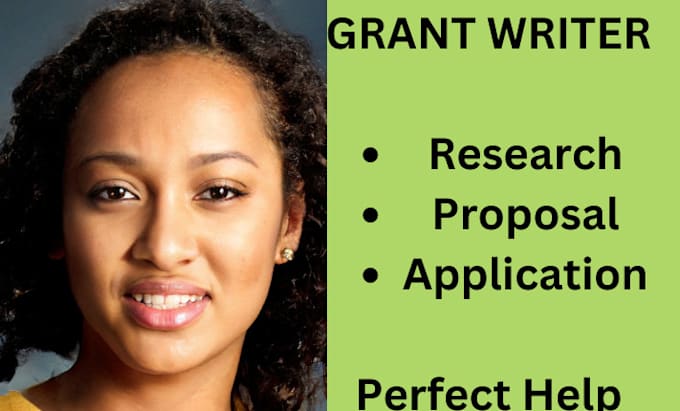 Gig Preview - Write a winning grant proposal