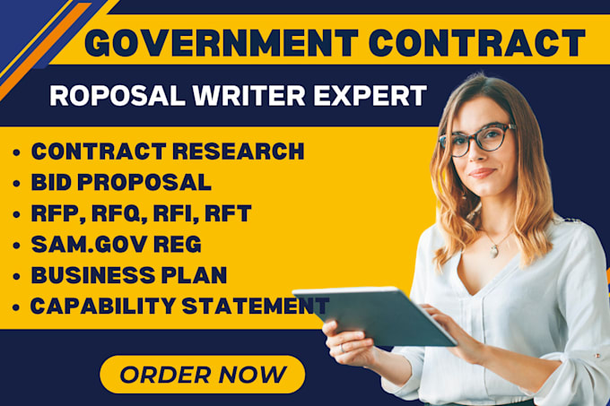 Bestseller - write government contract, grant proposal, bid proposal for rfp, rfi, rfq, rft