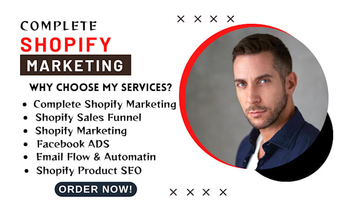 Gig Preview - Boost shopify sales complete shopify marketing sales funnel and facebook ads