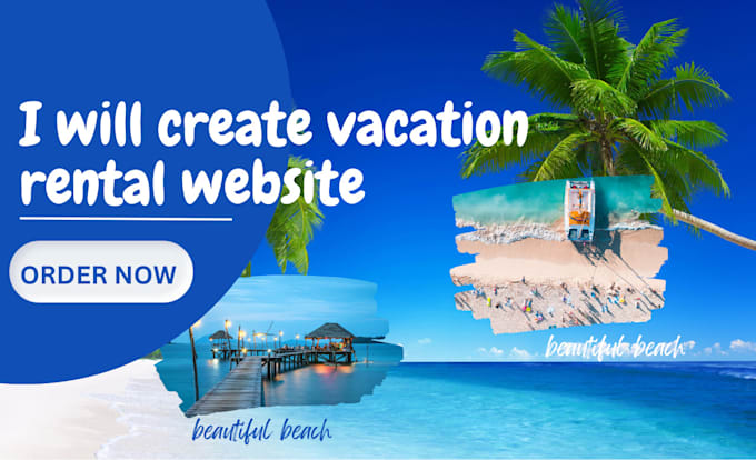 Gig Preview - Vacation rental website short term rental vacation website vacation rental