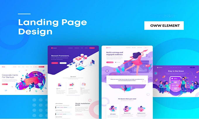 Gig Preview - Build wordpress landing page, elementor landing page design