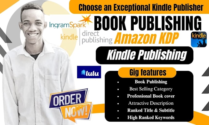 Gig Preview - Do versatile serial amazon KDP book publishing optimization for health fitness