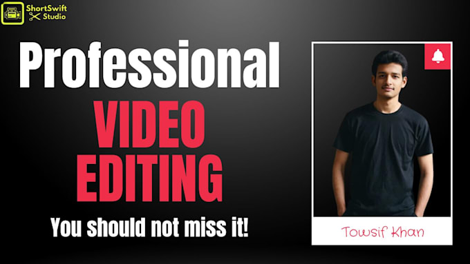 Gig Preview - Professionally edit your talking head videos