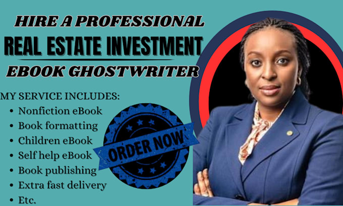 Gig Preview - Be your real estate writer ebook writer real estate investment book