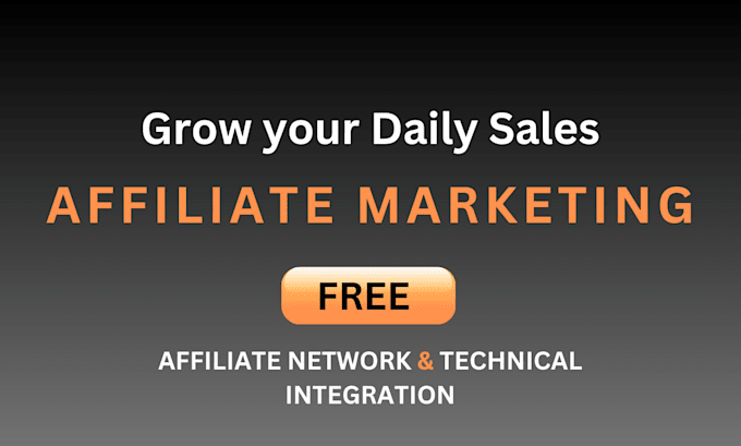 Gig Preview - Setup and manage your affiliate program to grow the revenue and sales