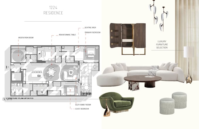 Gig Preview - Provide you a interior design consultation