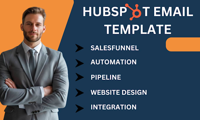 Bestseller - hubspot email template , integration , hubspot landing page ,