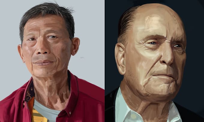 Gig Preview - Paint realistic portrait painting from a photo