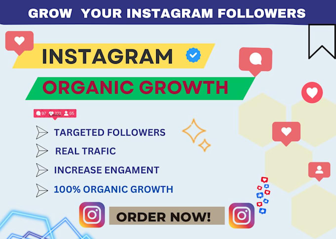 Gig Preview - Grow your instagram with targeted organic followers growth