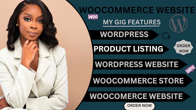 Gig Preview - Build ecommerce website, online store with woocommerce