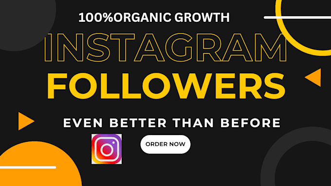 Gig Preview - Give super fast organic instagram growth