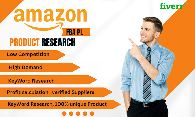 Gig Preview - Do amazon fba product research and product hunting for fba private label