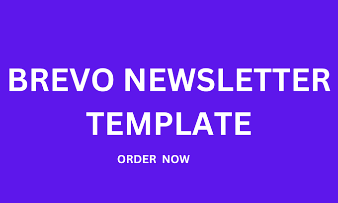 Bestseller - do canva brevo mailchimp newsletter, landing page