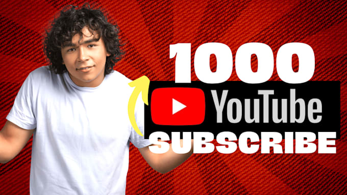 Bestseller - do organic 1000 subscribes for youtube monetization