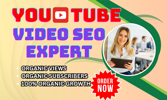 Gig Preview - Be your best youtube video SEO expert for top ranking