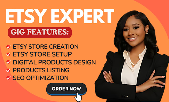 Gig Preview - Be your etsy shop expert etsy expert etsy droshipping