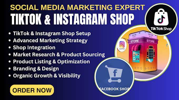 Bestseller - set up and optimize your tiktok and instagram shops with product research