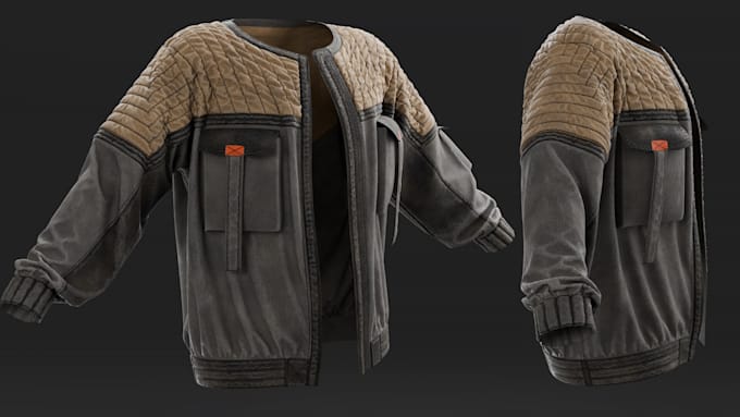 Gig Preview - 3d garment design, second life model, game character, 3d product