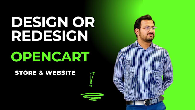 Gig Preview - Build a tailored opencart ecommerce website for your business