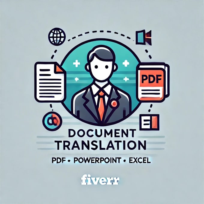 Gig Preview - Translate your PDF, excel and powerpoint document