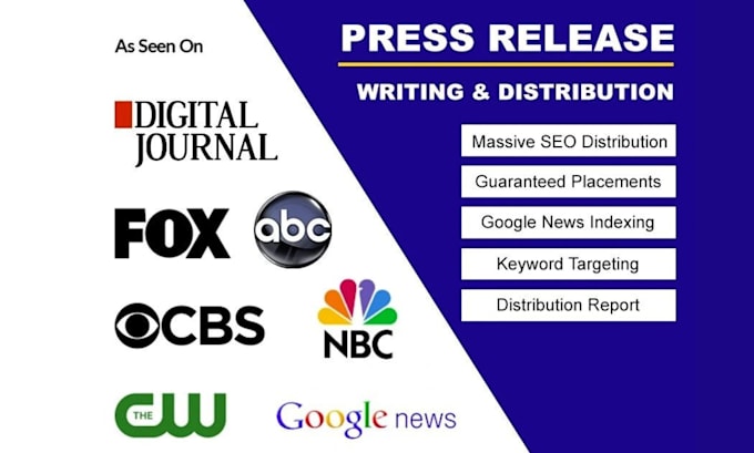 Gig Preview - Press release writing and distribution