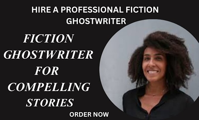 Gig Preview - Ghostwrite engaging and compelling fiction books book writer novel writing