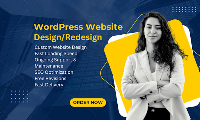 Gig Preview - Design and develop modern wordpress business website